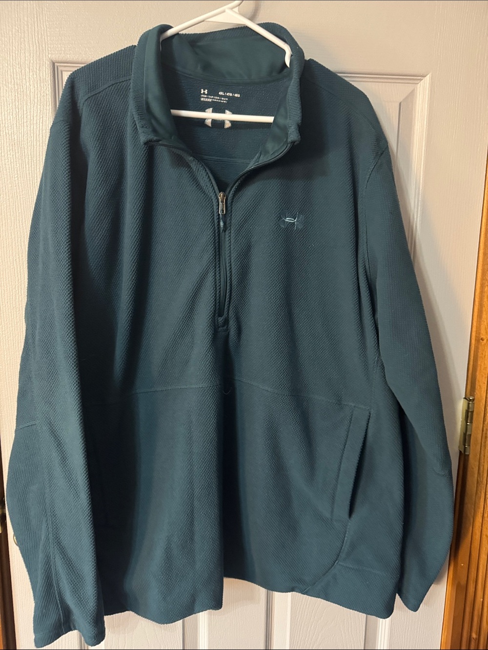Under Armour Men’s Teal Half-Zip Performance Sweater